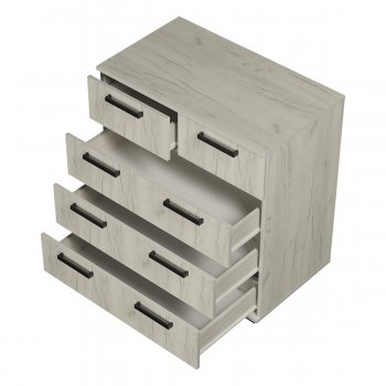 Комод Стандарт №5 NEW крафт белый (БТС) в Новоуральске - novouralsk.mebel-e96.ru