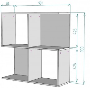 Стеллаж S34 (ДСС) в Новоуральске - novouralsk.mebel-e96.ru