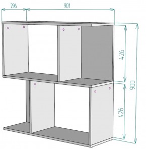 Стеллаж S35 (ДМ) в Новоуральске - novouralsk.mebel-e96.ru