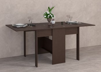 Стол-книжка ЛДСП Венге (Диал) в Новоуральске - novouralsk.mebel-e96.ru