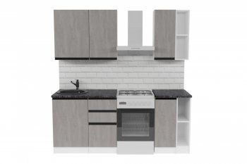 Кухонный гарнитур Сюита медиум 1400 мм (Герда) в Новоуральске - novouralsk.mebel-e96.ru