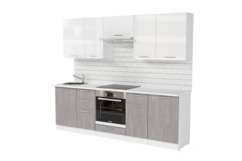 Кухонный гарнитур Терция базис 2400 мм (Герда) в Новоуральске - novouralsk.mebel-e96.ru