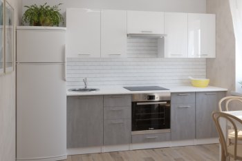 Кухонный гарнитур Терция базис 2400 мм (Герда) в Новоуральске - novouralsk.mebel-e96.ru