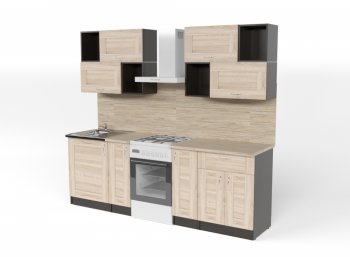 Кухонный гарнитур Томилла макси 5 1800 мм (Герда) в Новоуральске - novouralsk.mebel-e96.ru