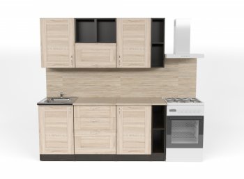 Кухонный гарнитур Томилла макси 4 1800 мм (Герда) в Новоуральске - novouralsk.mebel-e96.ru