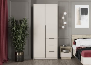Шкаф 900 мм Вентуро ШК-001 (Стиль) в Новоуральске - novouralsk.mebel-e96.ru