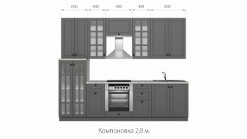 Кухонный гарнитур Верона 2800 мм в Новоуральске - novouralsk.mebel-e96.ru