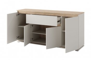Тумба 4 двери 1 ящик Юта (БМ) в Новоуральске - novouralsk.mebel-e96.ru