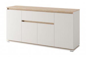 Тумба 4 двери 1 ящик Юта (БМ) в Новоуральске - novouralsk.mebel-e96.ru